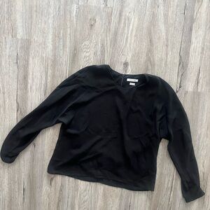 Wilfred Black Long Sleeve Blouse
